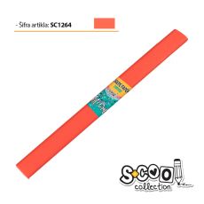S-COOL Krep papir, neon roze sc1264