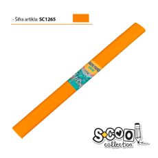 S-COOL Krep papir, neon narandžasti sc1265