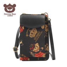 HENNY BEAR Novčanik damski HW-116 crown bear 10x4x18