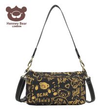 HENNY BEAR Tašna damska H-1129 gold time 24x7x14