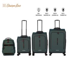 SET KOFERA IVY GREEN 4KOM CL029