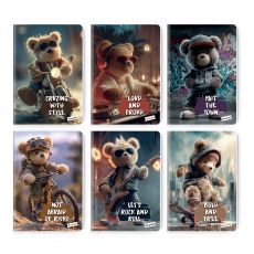 LIPA MILL SVESKA A4 DIKTO TEDDY BEAR 40L