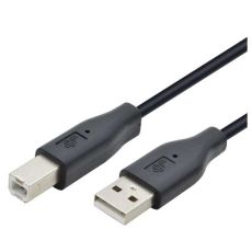 E-GREEN Kabl USB A - USB B M/M 5m crni