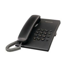 PANASONIC Zični telefon KX-TS 500, crna