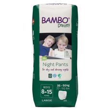 BAMBO NATURE - Pelene nćen gaćice -Bambo Dreamy M 8-15 god, (35-50 kg)