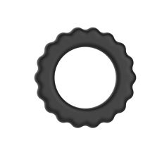 Crni silikonski prsten