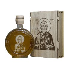 INFINITY DEKOR Slavski poklon set Sveti apostol Andrej, sa 2 čašice (rakija nije uključena)