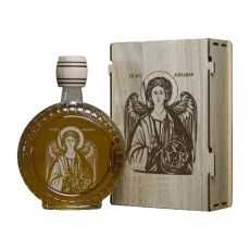 INFINITY DEKOR Slavski poklon set Sveti Arhangel Mihailo, sa 2 čašice (rakija nije uključena)