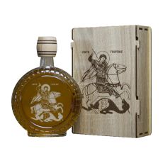 INFINITY DEKOR Slavski poklon set Sveti Georgije - Đurđevdan, sa 2 čašice (rakija nije uključena)