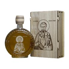 INFINITY DEKOR Slavski poklon set Sveti Jovan Milostivi, sa 2 čašice (rakija nije uključena)