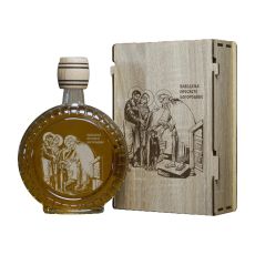 INFINITY DEKOR Slavski poklon set Vavedenje, sa 2 čašice (rakija nije uključena)