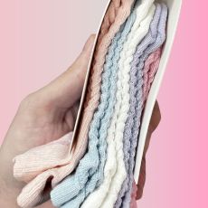 ERBEO Čarapice Za Devojčice i Bebe – MIX boje, set 5 komada