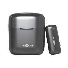 MOXOM Mikrofon bluetooth MX-AX44 Lightning, crna