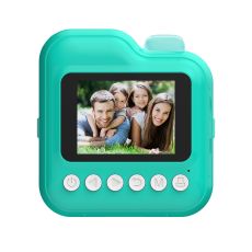 Digitalni fotoaparat sa štampačem za decu Q6, plava