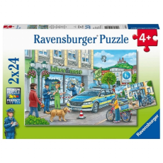 Ravensburger puzzle (slagalice) - Policajci na poslu