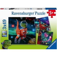 Ravensburger puzzle (slagalice) - Dinosaurusi u svemiru
