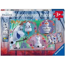 Ravensburger puzzle - Svi vole Olafa - 2x12