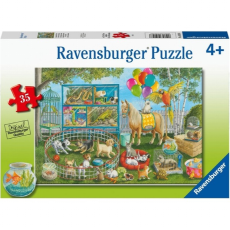 Ravensburger puzzle (slagalice) - Vašar sa životinjama