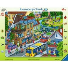 Ravensburger puzzle - Nas zeleni grad 24 dela