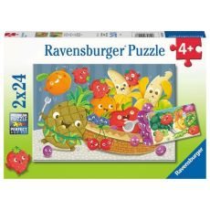 Ravensburger puzzle - Vesele voćkice - 24 dela