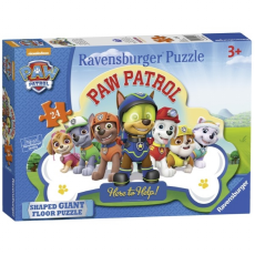 Ravensburger puzzle (slagalice) - Velike podne puzzle Paw Patrol