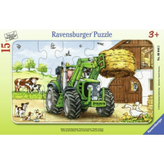 Ravensburger puzzle (slagalice)- Traktor na farmi