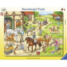 Ravensburger puzzle - Dan na ranču - 9 delova