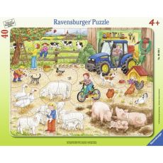 Ravensburger puzzle - Na velikoj farmi - 30-48 delova