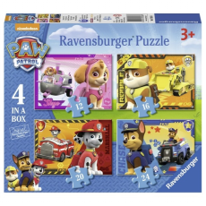 Ravensburger puzzle (slagalice) -Paw Patrol, 4 u 1