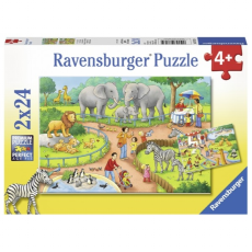 Ravensburger puzzle (slagalice) - Dan u Zoo vrtu