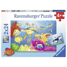 Ravensburger puzzle (slagalice) -  Družina ispod mora