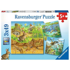 Ravensburger puzzle (slagalice) - Životinje u stanistima