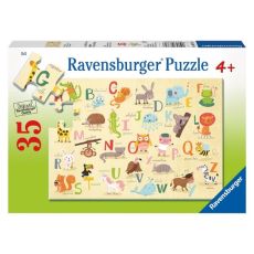 Ravensburger puzzle - Životinje od A-Ž - 35 delova