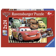 Ravensburger puzzle (slagalice) - Cars na okupu