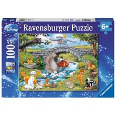 Ravensburger puzzle – Životinje prijatelji - 100 delova