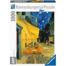 Ravensburger puzzle - Kafe terasa noću - 1.000 delova