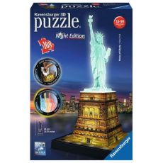 Ravensburger 3D puzzle - Statua Slobode noćno izdanje