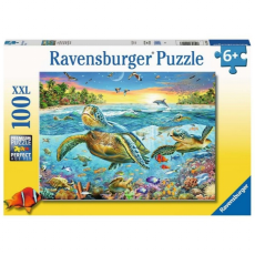 Ravensburger puzzle (slagalice) - Plivanje sa kornjačama