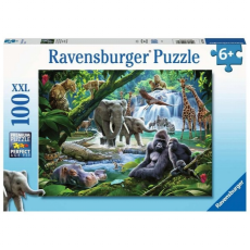Ravensburger puzzle (slagalice) - Životinje u džungli