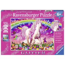 Ravensburger puzzle (slagalice) - Konj sa šljokicama