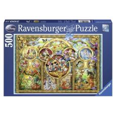 Ravensburger puzzle - Dizni porodica u zlatu