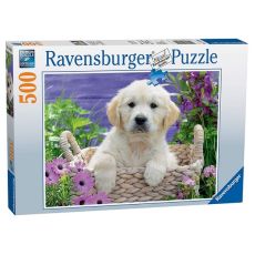 Ravensburger puzzle - Kuce u korpi - 500 delova