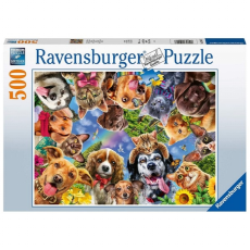 Ravensburger puzzle (slagalice) - Životinjski selfi