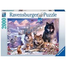 Ravensburger puzzle - Porodica vukova - 2000  delova