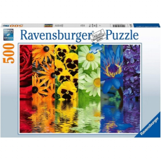 Ravensburger puzzle (slagalice) - Refleksija cveća