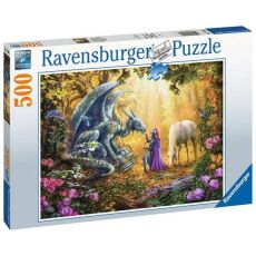 Ravensburger puzzle - Zmaj - 500 delova