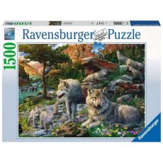 Ravensburger puzzle - Vukovi - 1500 delova