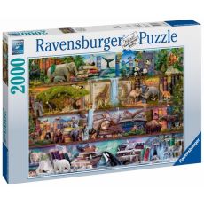 Ravensburger puzzle - Prelepo životinjsko carstvo - 2000 delova