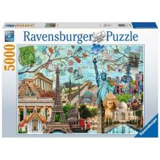 Ravensburger puzzle – Veliki gradovi, kolaž - 5000 delova