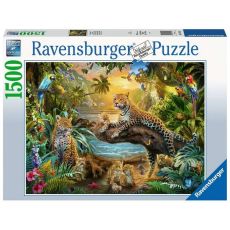 Ravensburger puzzle – Leopardi u džungli - 1500 delova